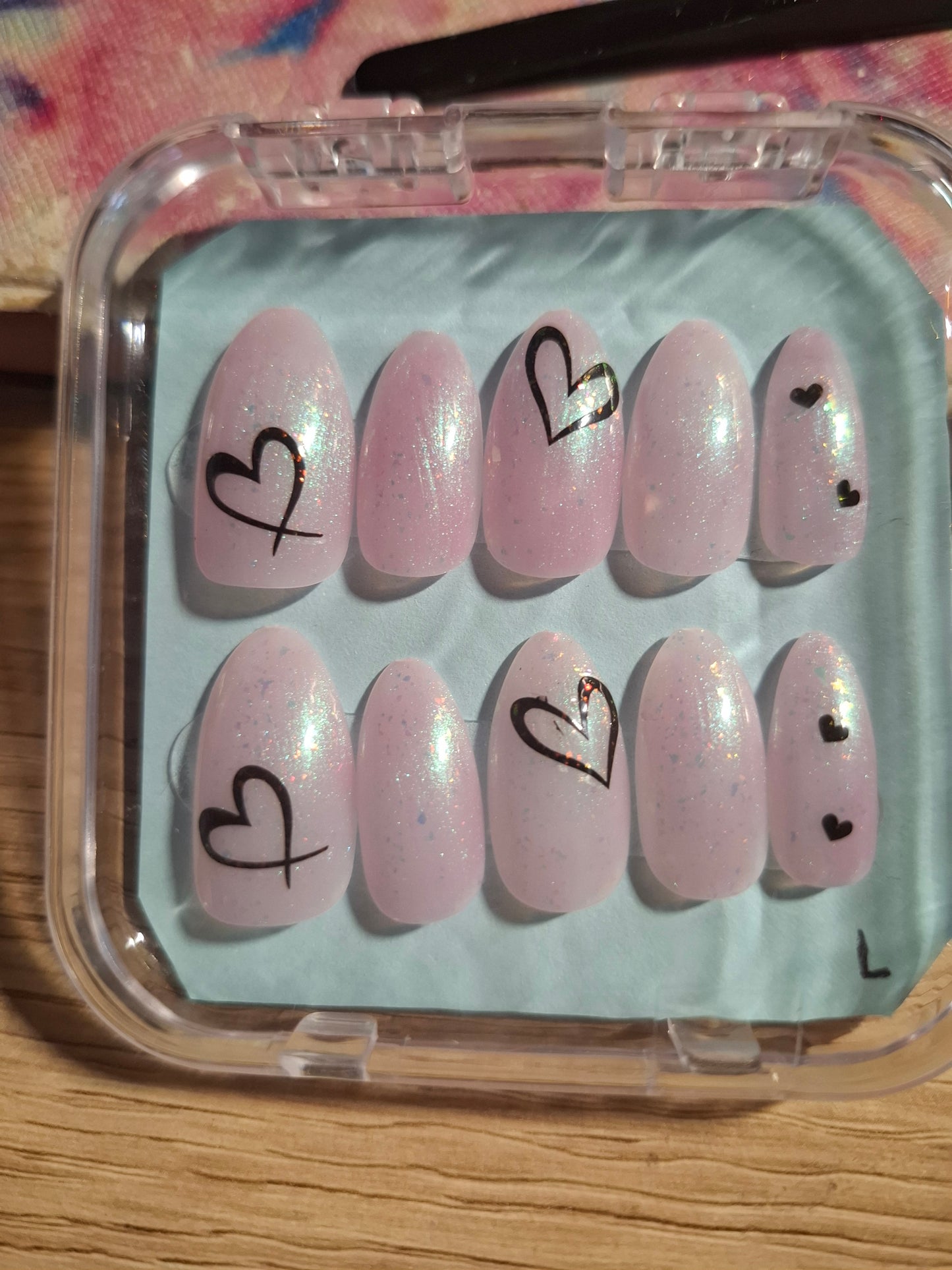 Handmade press-on nails